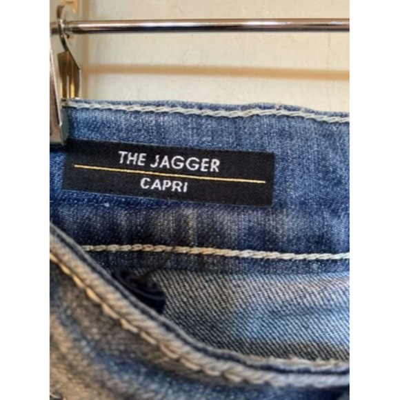 Vigoss Kids Girls Capri Jeans The Jagger Sz. 10 - Picture 4 of 4